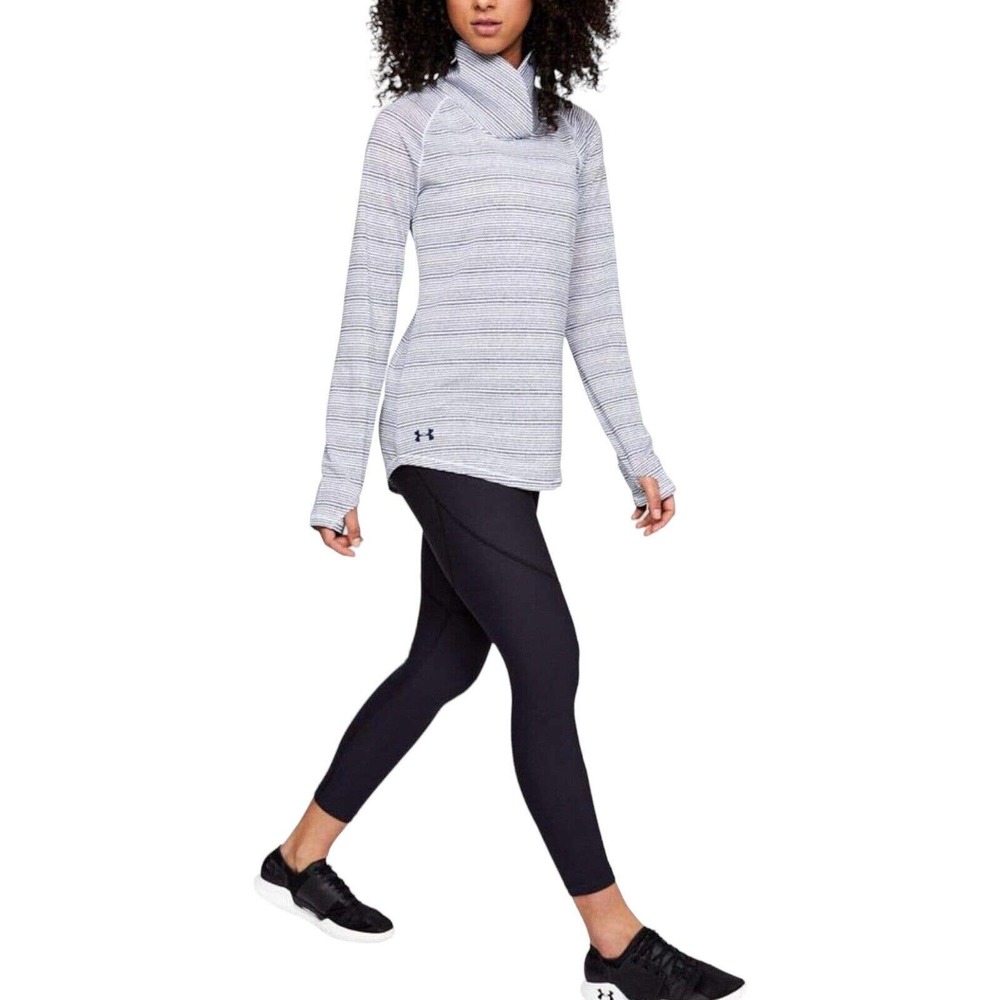 Under Armour Pullover Women's Size Medium Zinger Long Sleeve Midnight Navy - Picture 5 of 7
